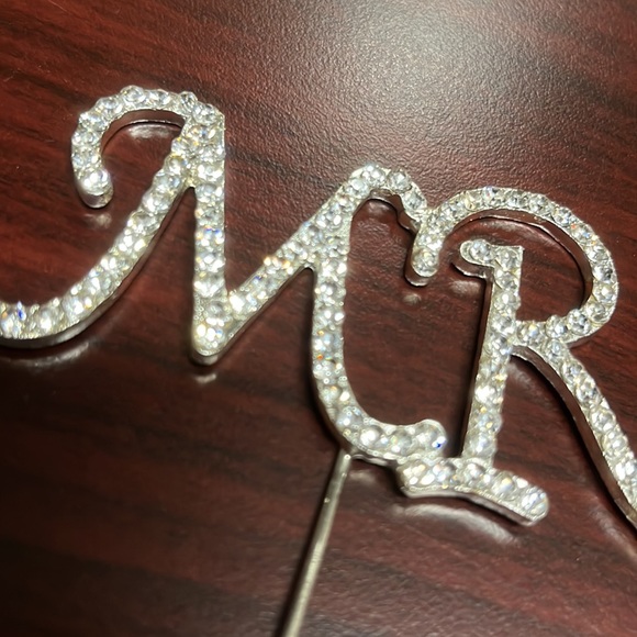Rhinestone cake topper - Picture 2 of 6